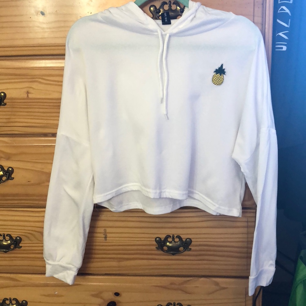 🍍Cropped Pineapple Hoodie🍍